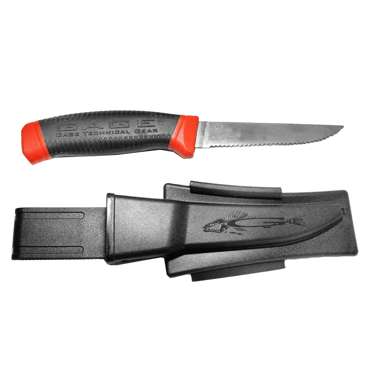 Grundens Technical Deck Knife with sheath