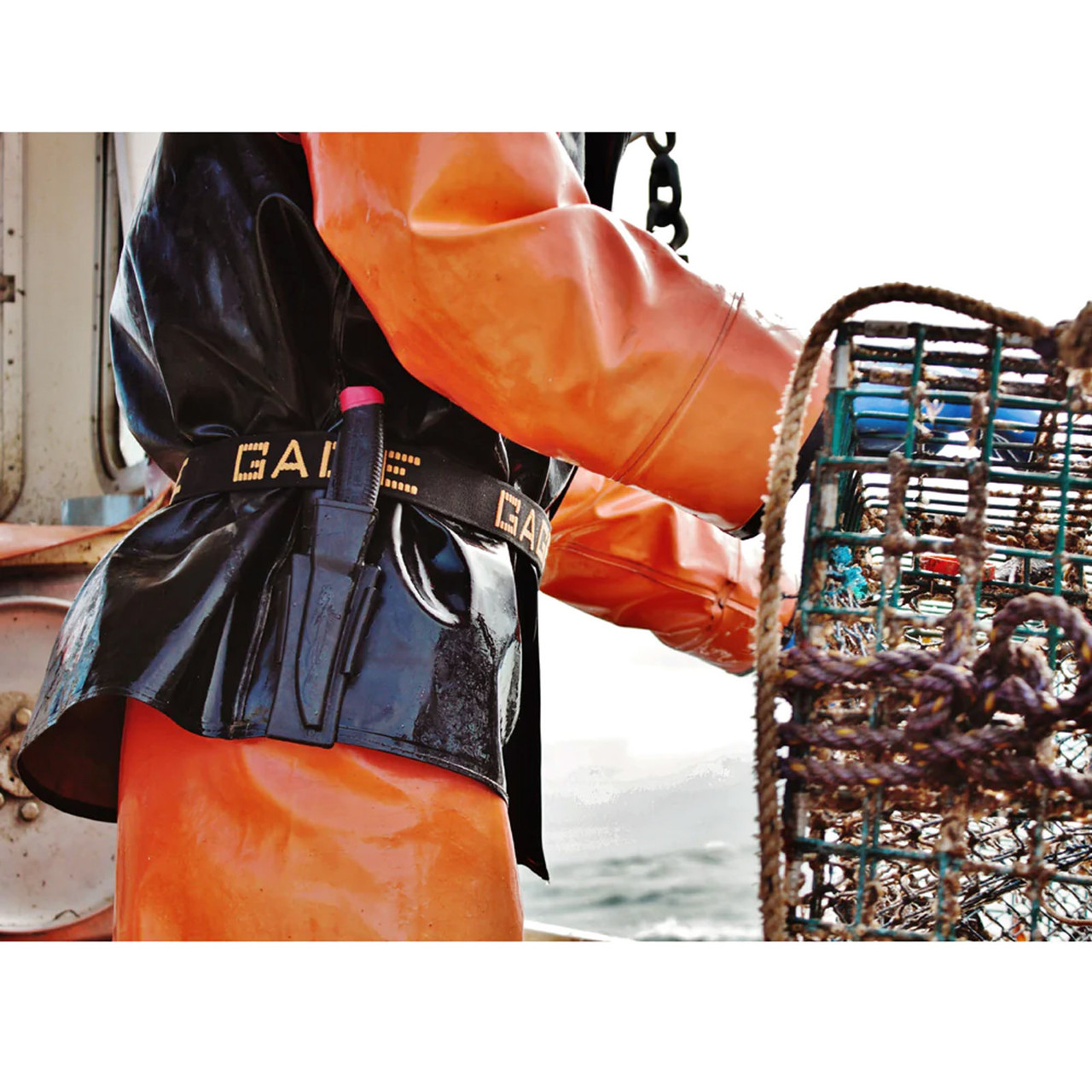 Grundens Technical Deck Knife with sheath