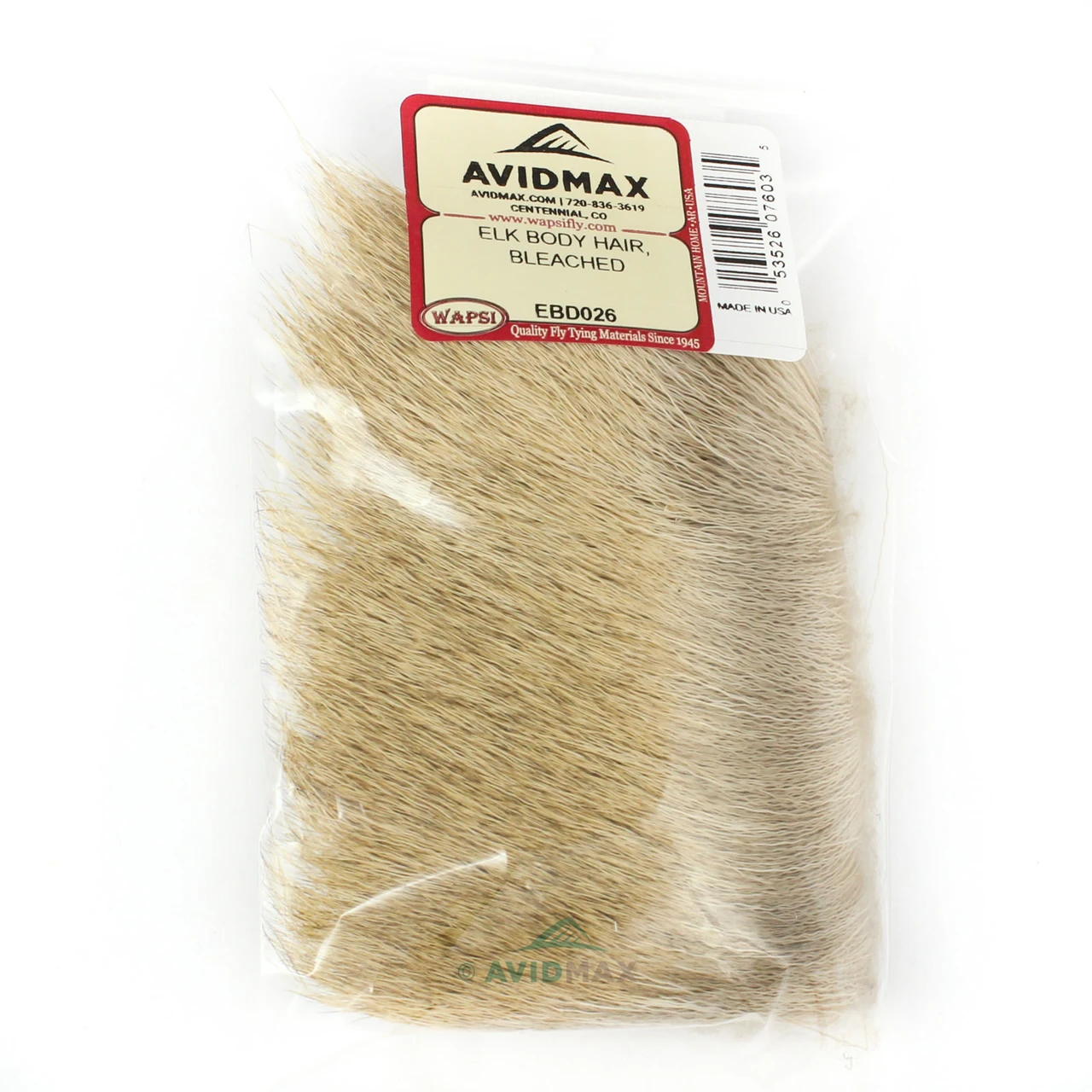 Wapsi Elk Body Hair Bleached