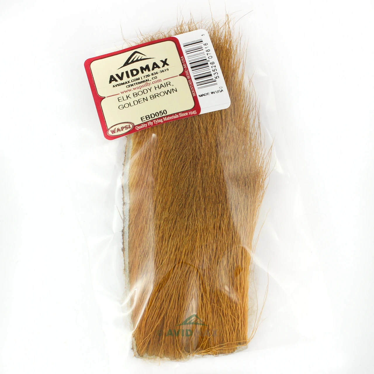 Wapsi Elk Body Hair Golden Brown