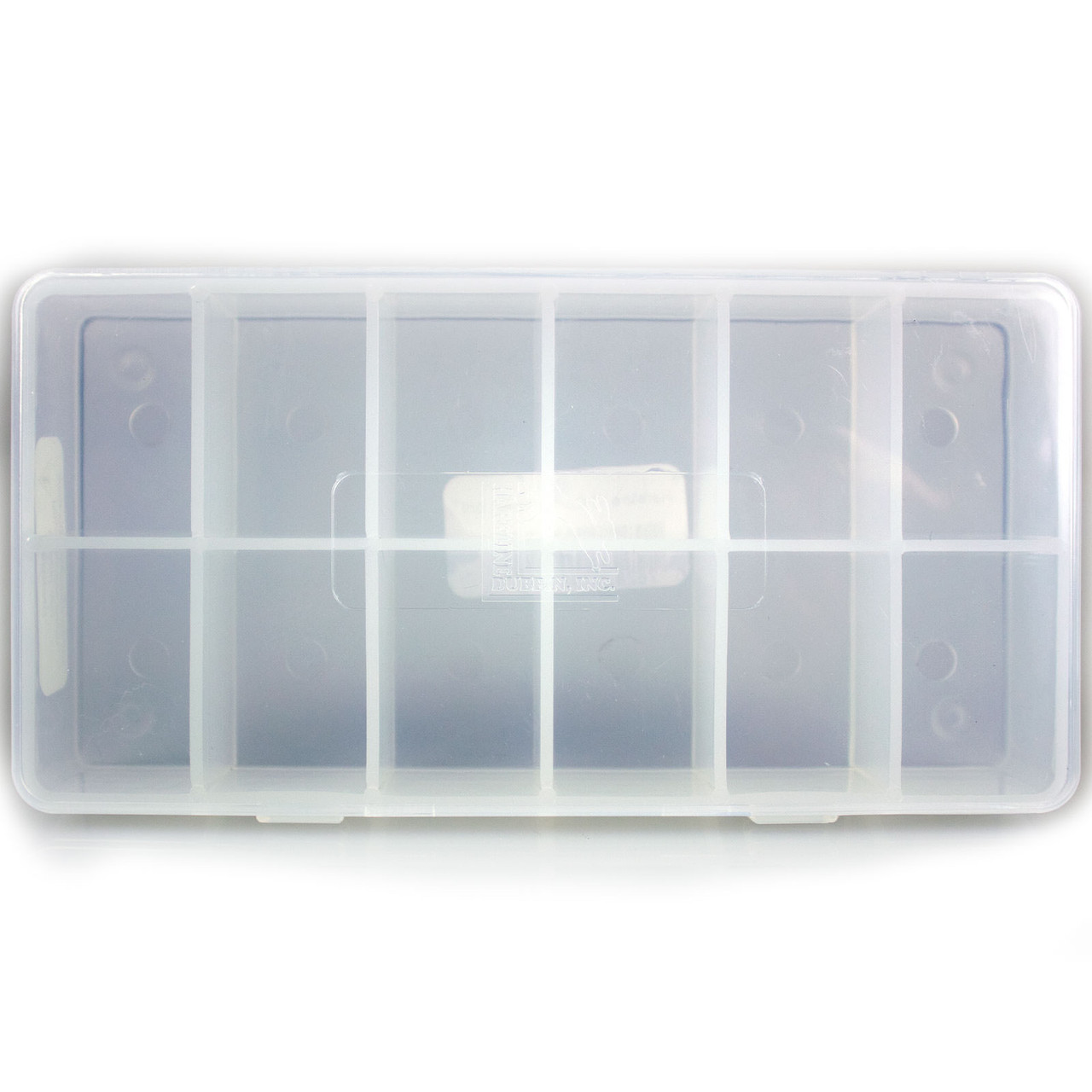 Hareline 12 Compartment Drilled Dubbing Box Fly Tying Storage