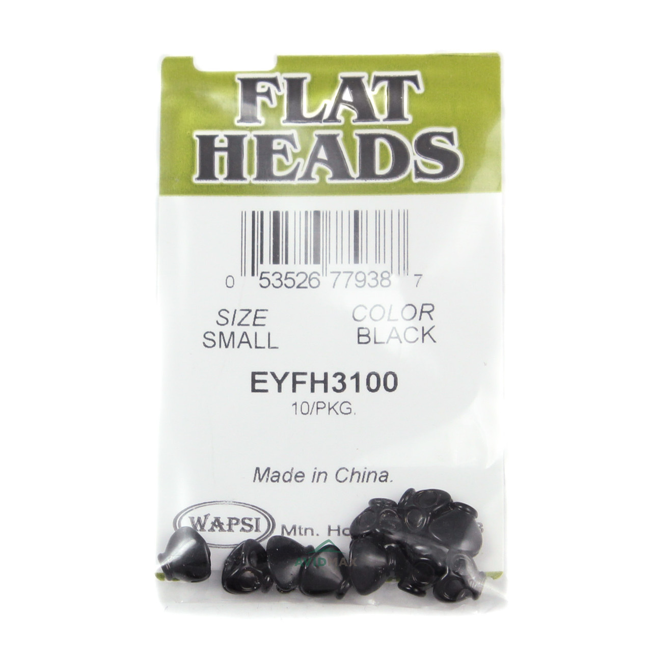 Wapsi Flat Heads Small Black