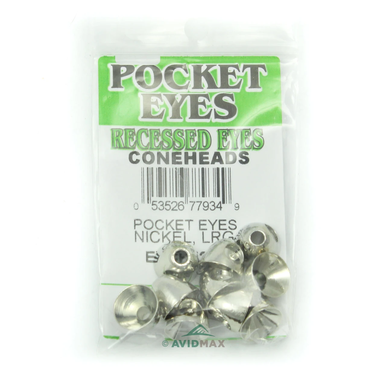 Wapsi Pocket Eye Coneheads Large Nickel