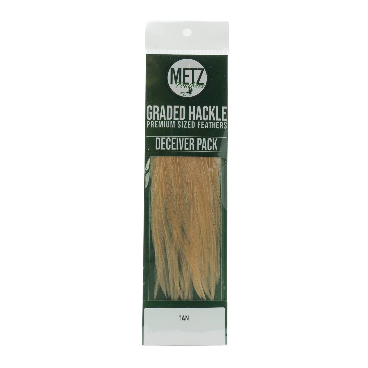 Metz Deceiver Streamer Hackle Pack Tan