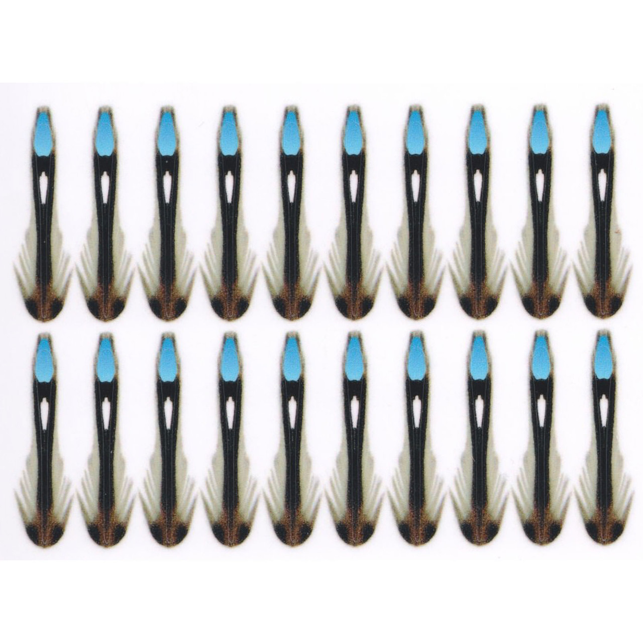 Semperfli Imitation Jungle Cock Cheeks Semperfli Imitation Jungle Cock Cheeks