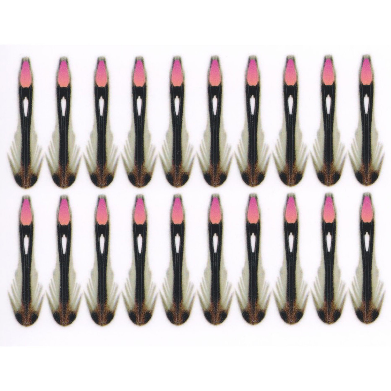 Semperfli Imitation Jungle Cock Cheeks Large Pink