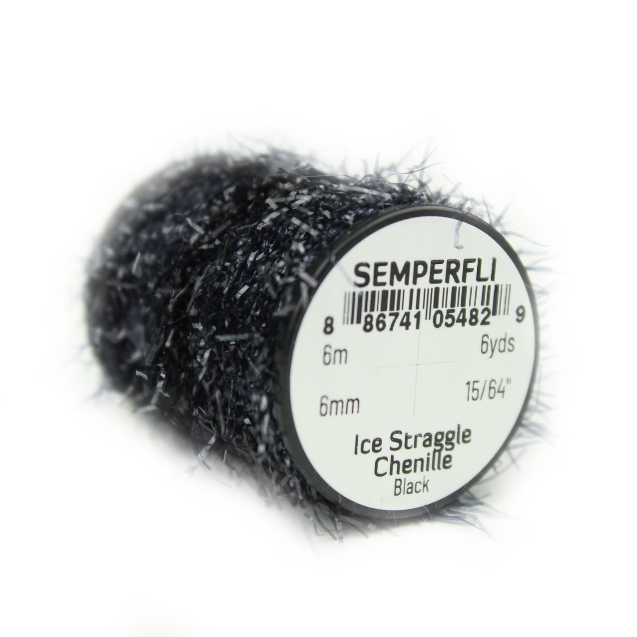 Semperfli Ice Straggle Chenille Black