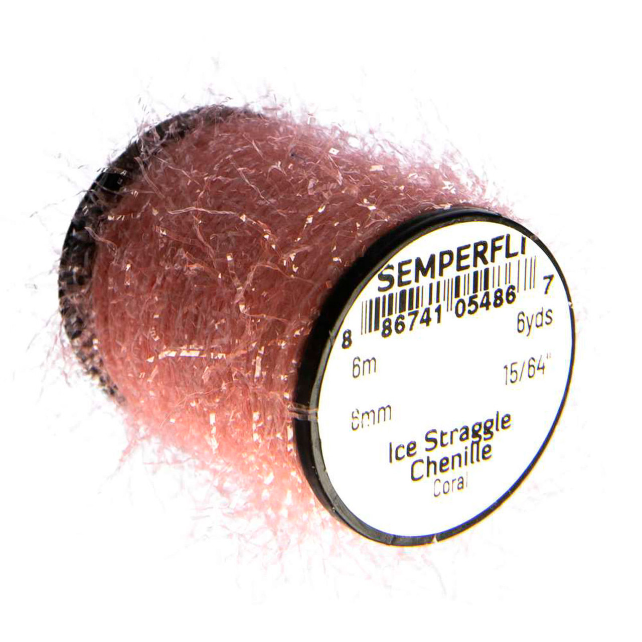 Semperfli Ice Straggle Chenille Coral