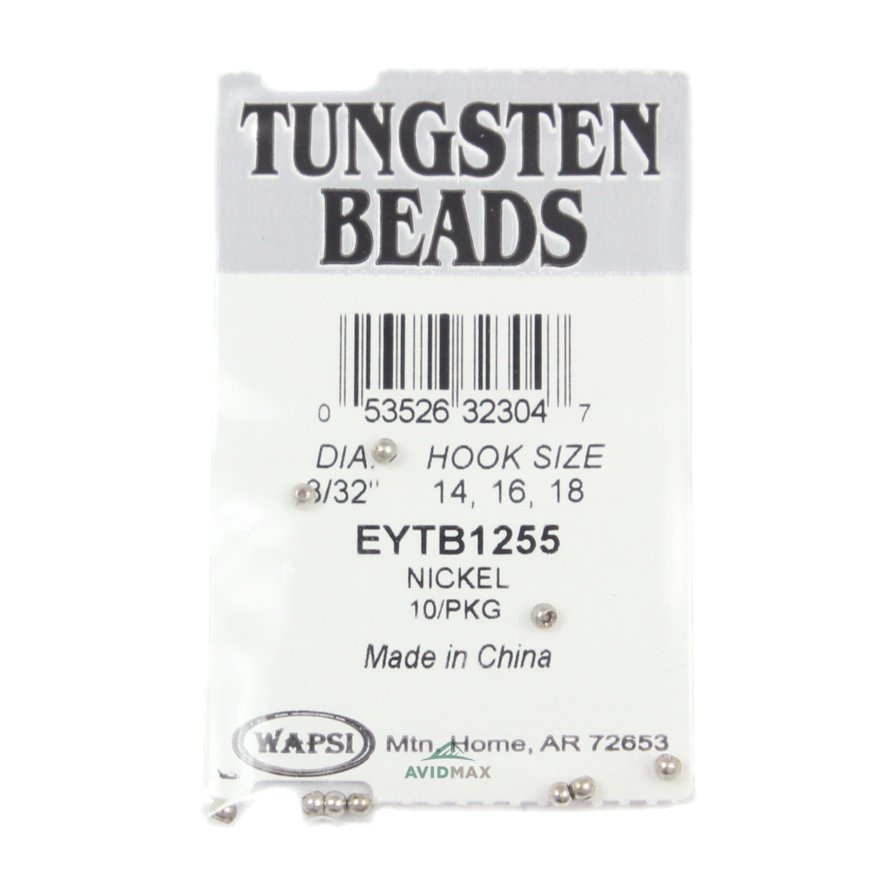 Wapsi Tungsten Bomb Beads (10 pk)