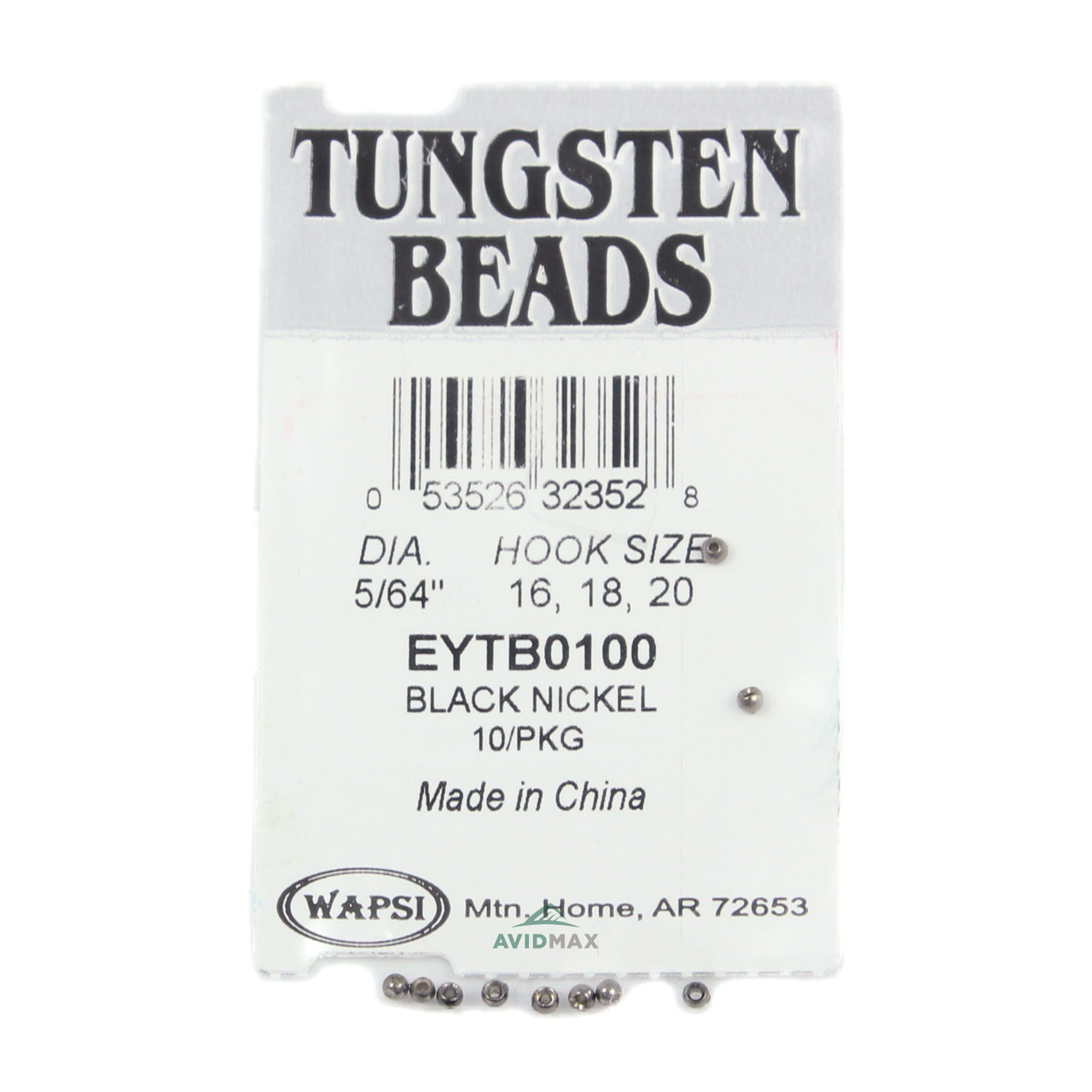 Wapsi Tungsten Bomb Beads (10 pk)