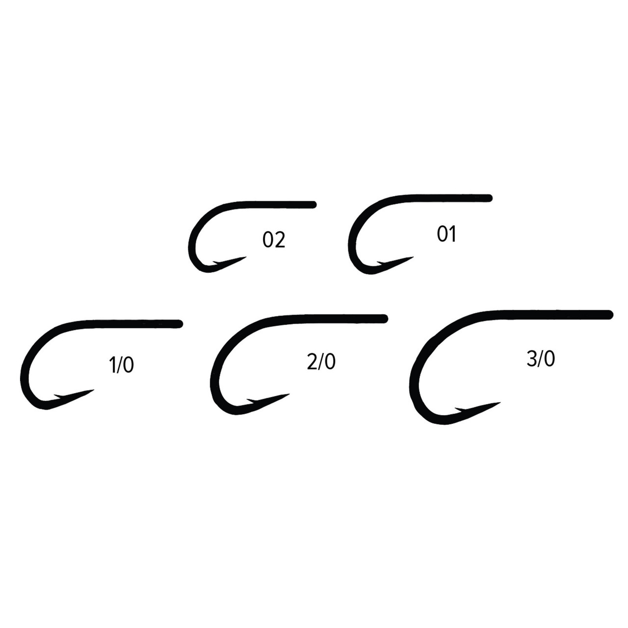Umpqua X-Series XS415H BN5X Tarpon Fly Tying Hook - view 1