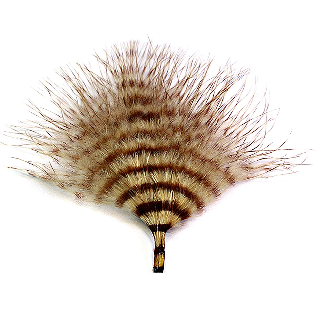 MFC Mini Barred Marabou Tan/Brown