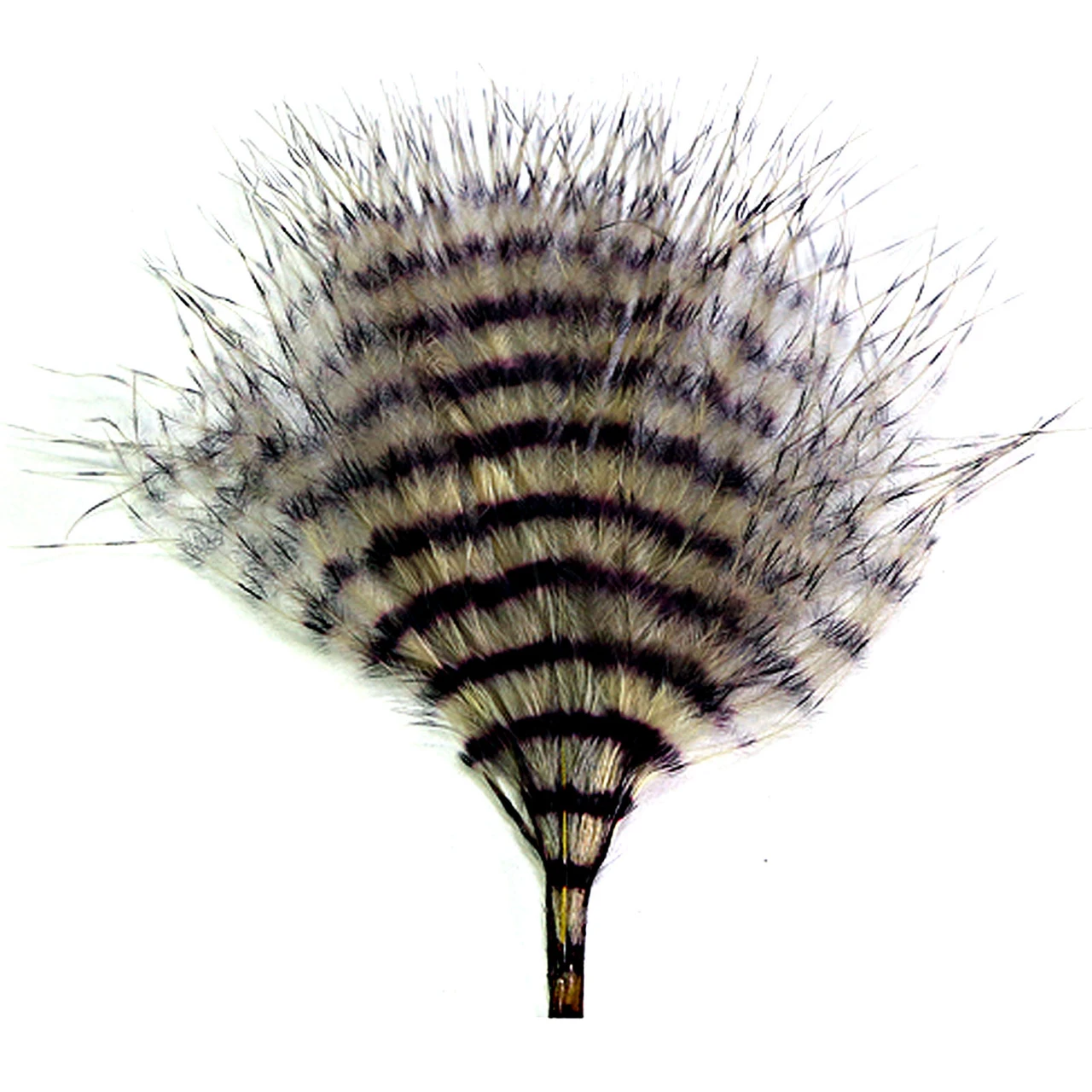 MFC Mini Barred Marabou Tan/Black