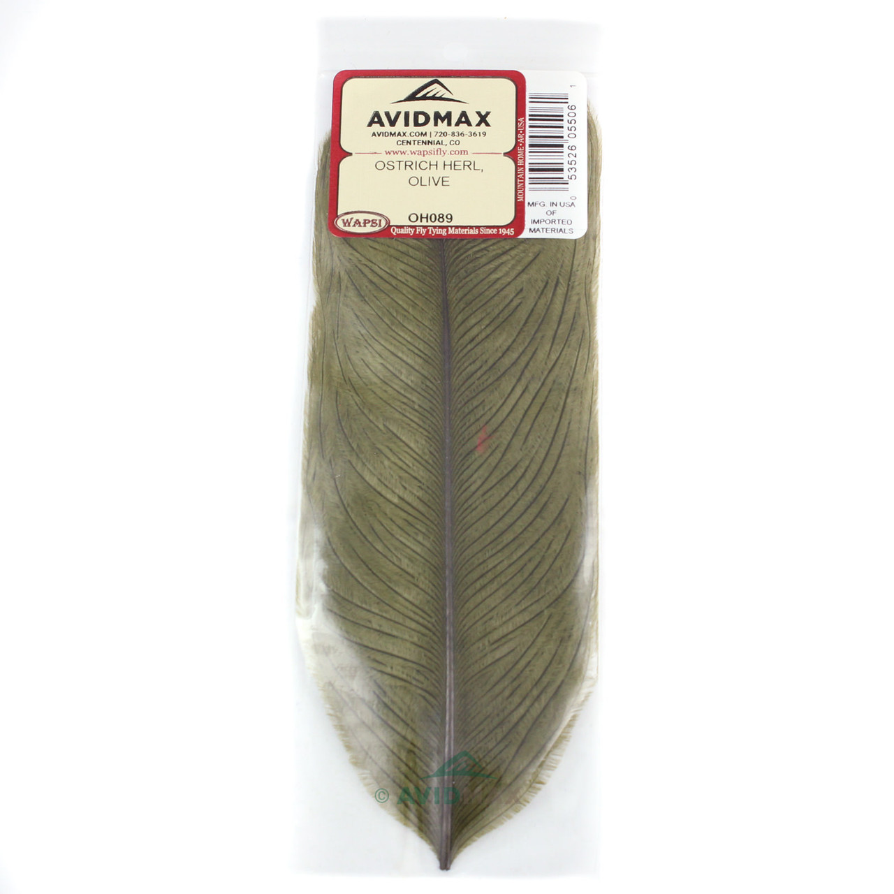 Wapsi Ostrich Herl Olive