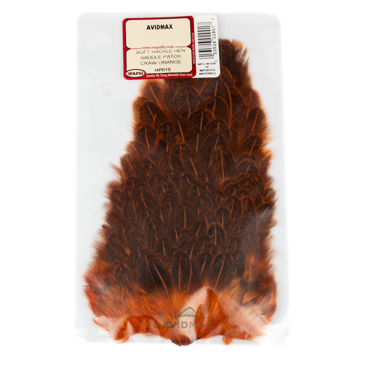 Wapsi Soft Hen Hackle Saddle Patches