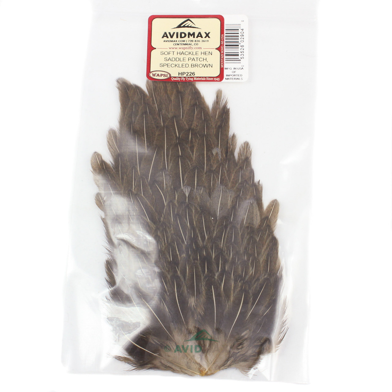 Wapsi Soft Hen Hackle Saddle Patches