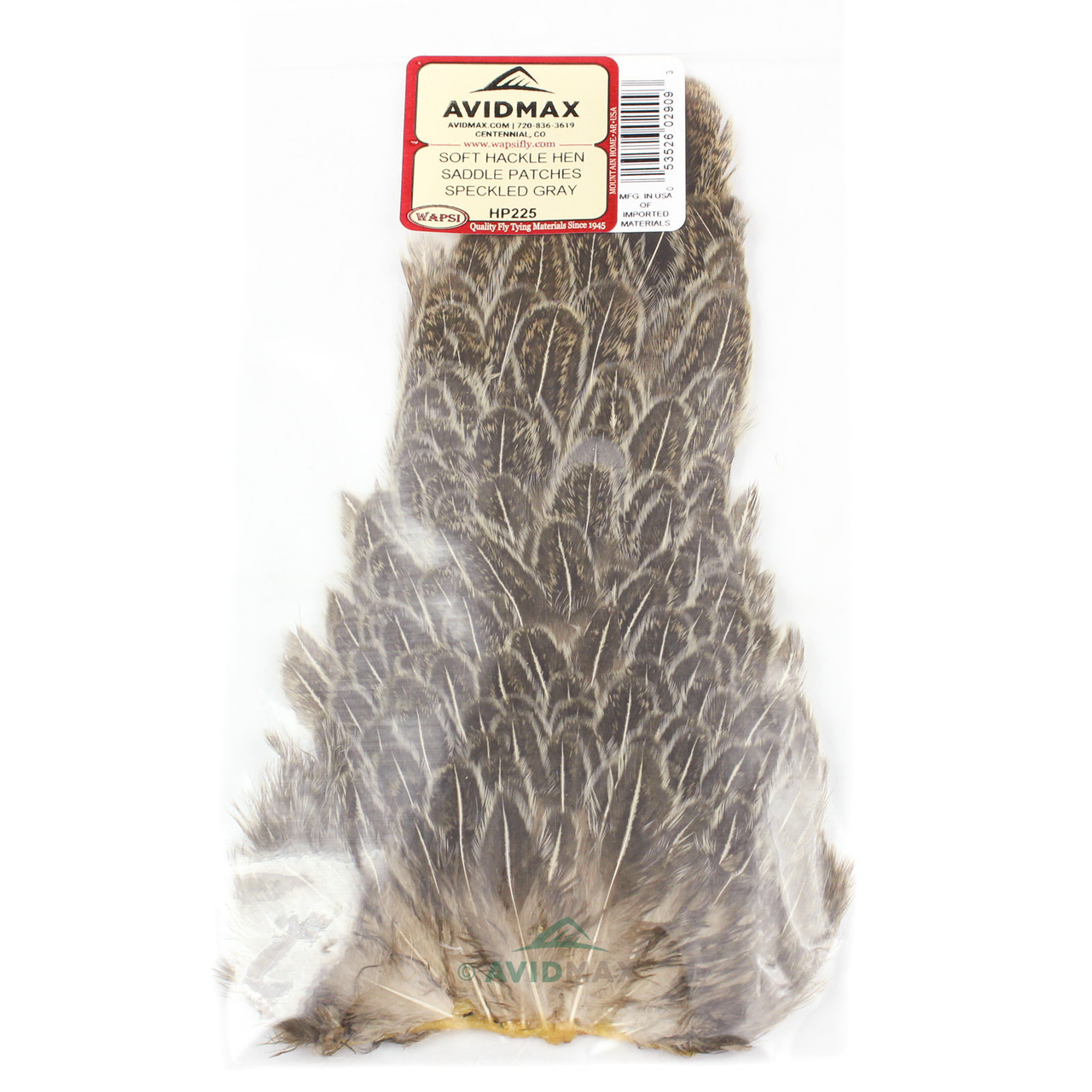 Wapsi Soft Hen Hackle Saddle Patches