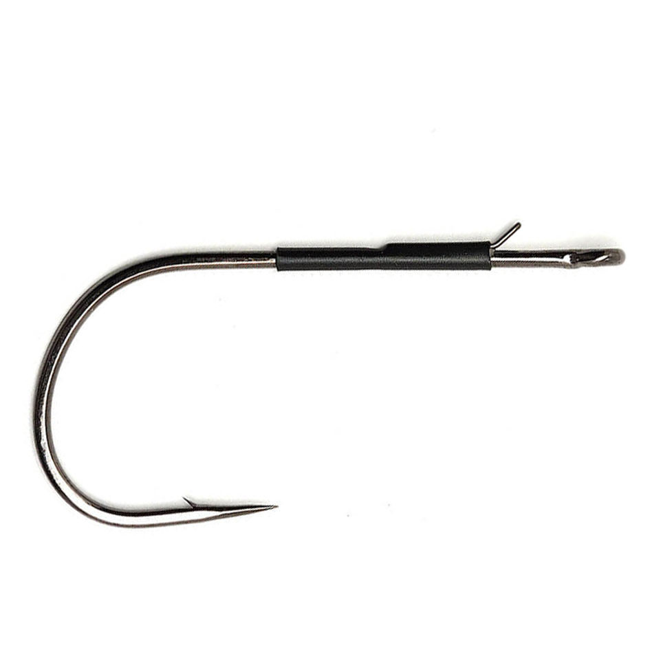 Gamakatsu Heavy Cover Worm Hook with Wire Keeper - NS Black