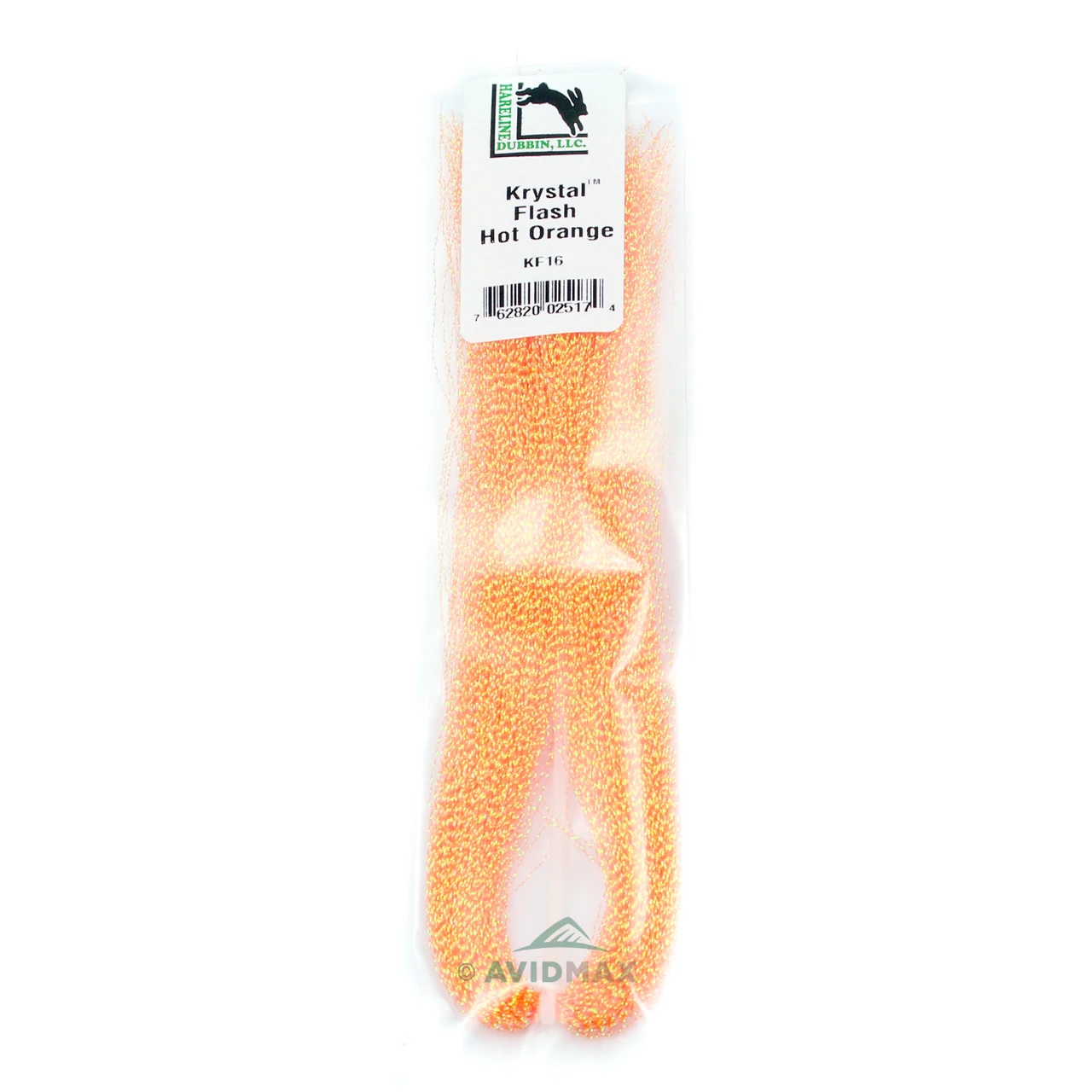 Hareline Krystal Flash Hot Orange