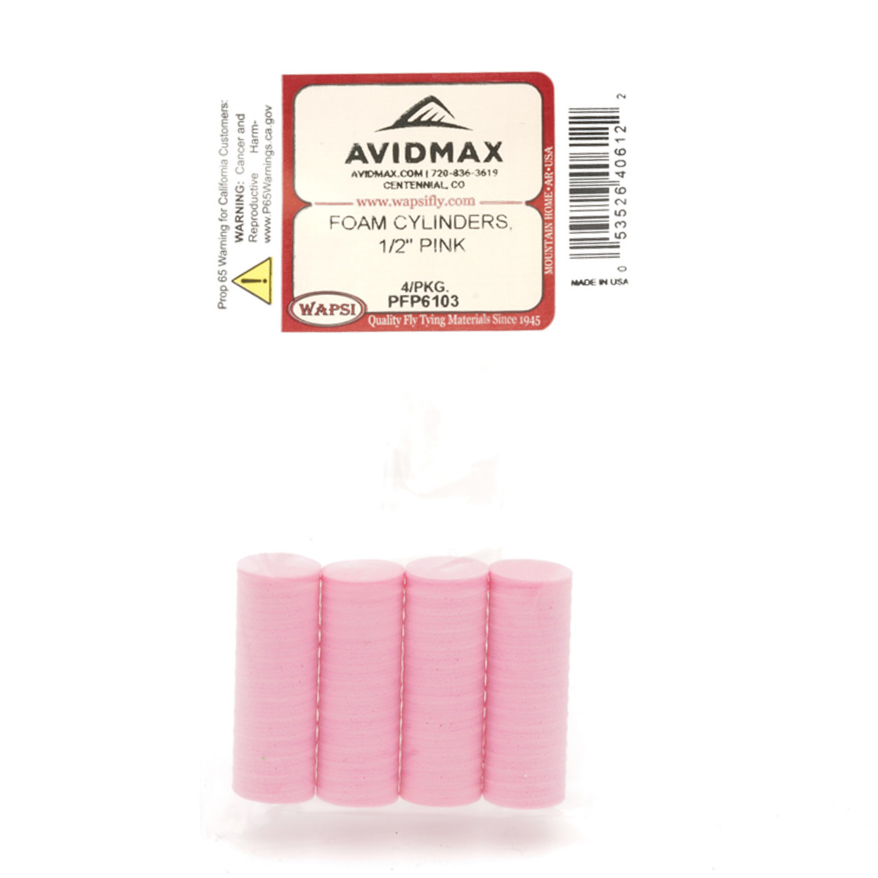 Wapsi Foam Cylinders Wapsi Foam Cylinders