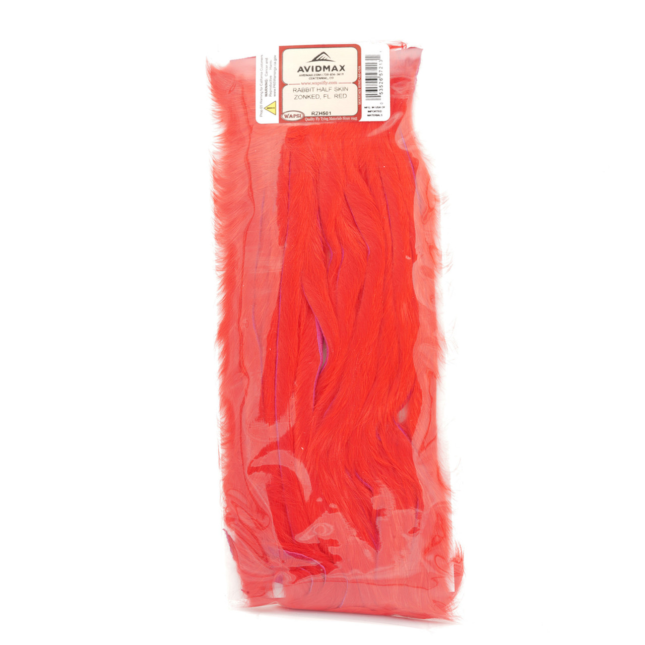 Wapsi Rabbit Half Skin Zonked Fl. Red