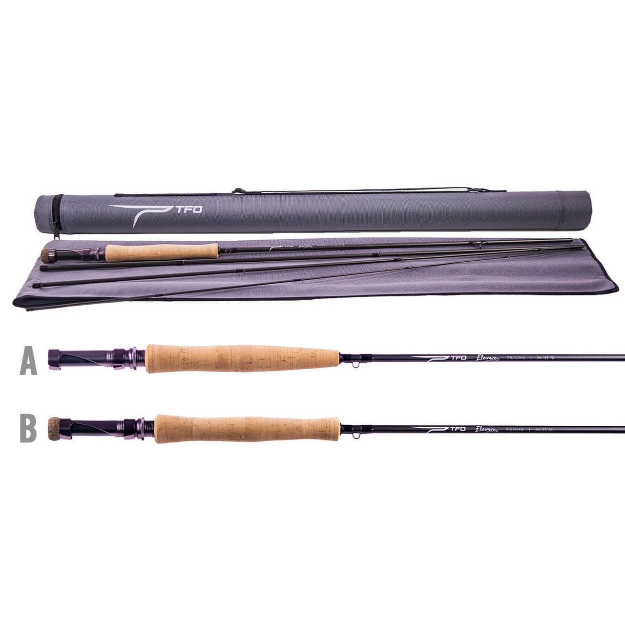 Temple Fork Outfitters Elevare Fly Rod with Case