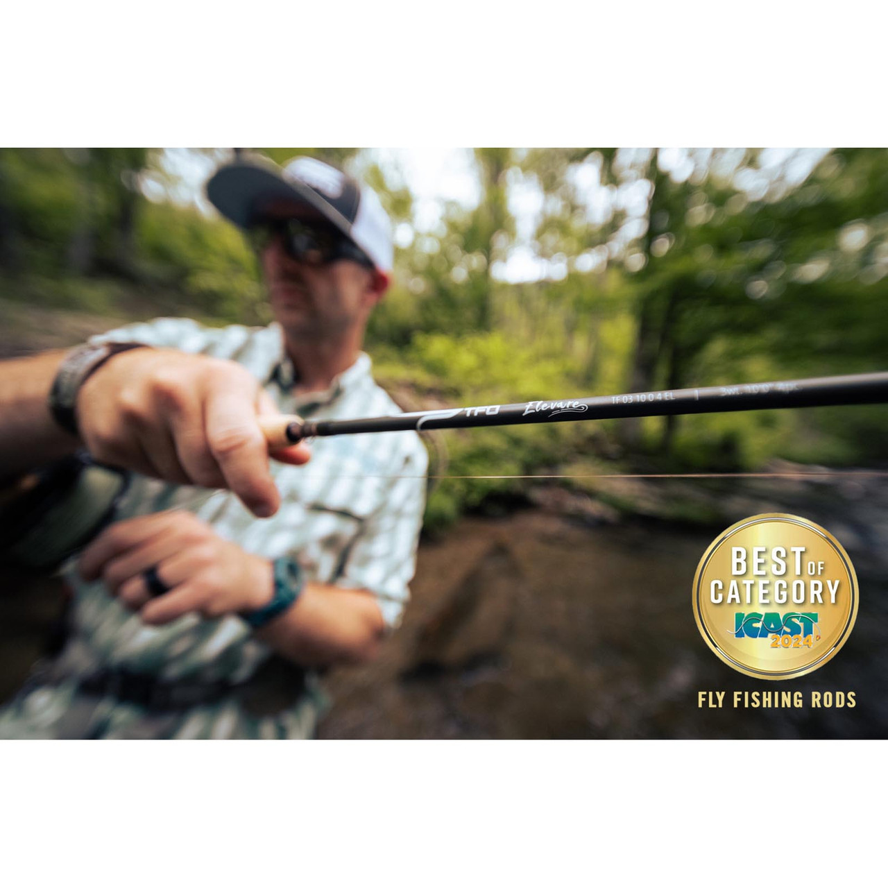 Temple Fork Outfitters Elevare Fly Rod with Case