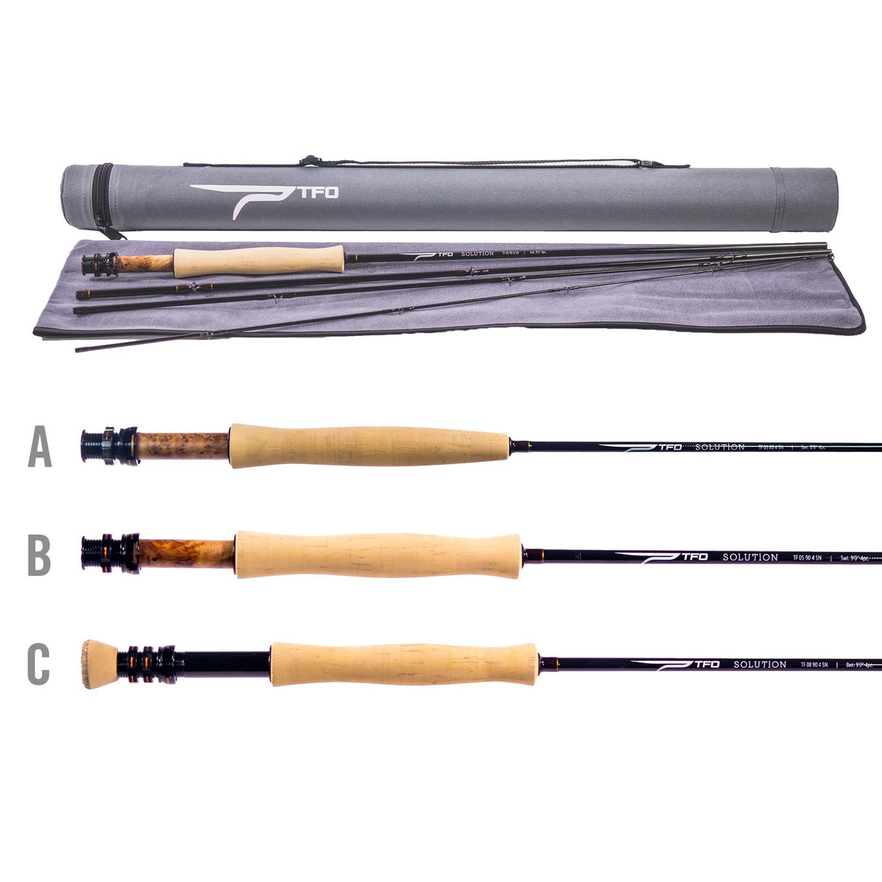 Temple Fork Outfitters Solution Fly Rod with Case Temple Fork Outfitters Solution Fly Rod with Case