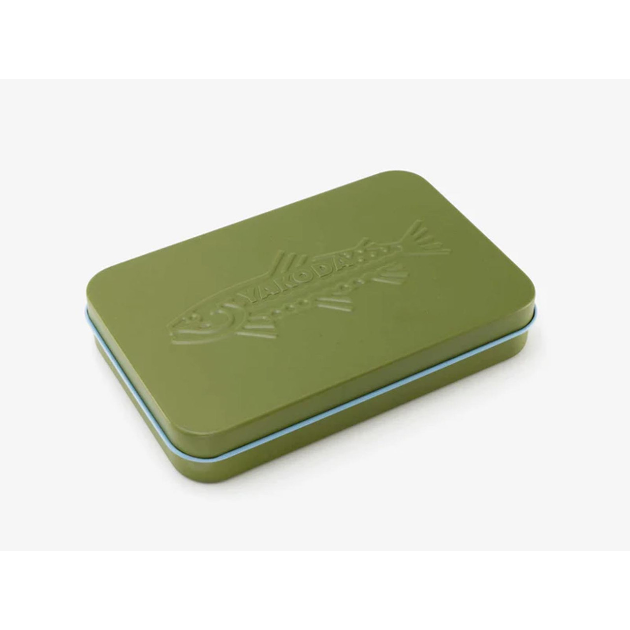 Yakoda Supply Slim Tin Foam & Magnet Fly Box with Tweezer