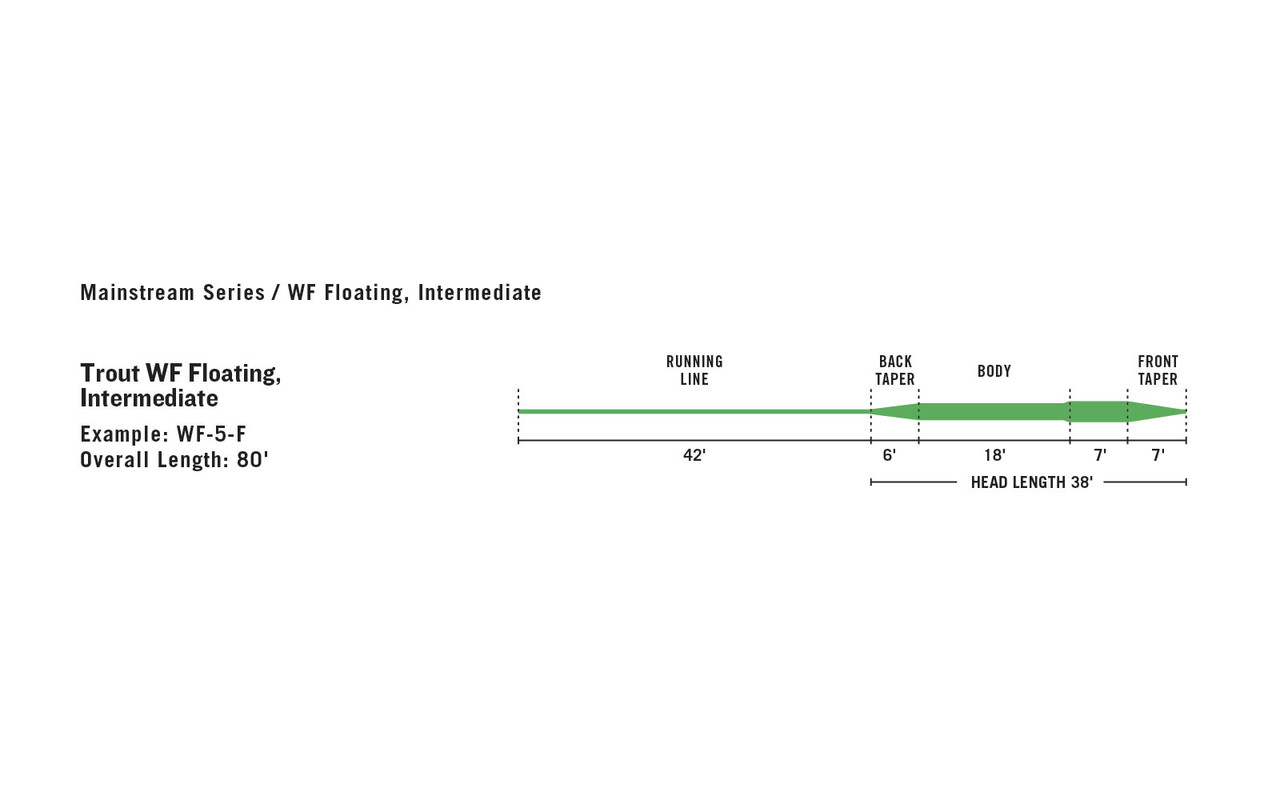 RIO MainStream Fly Line DT