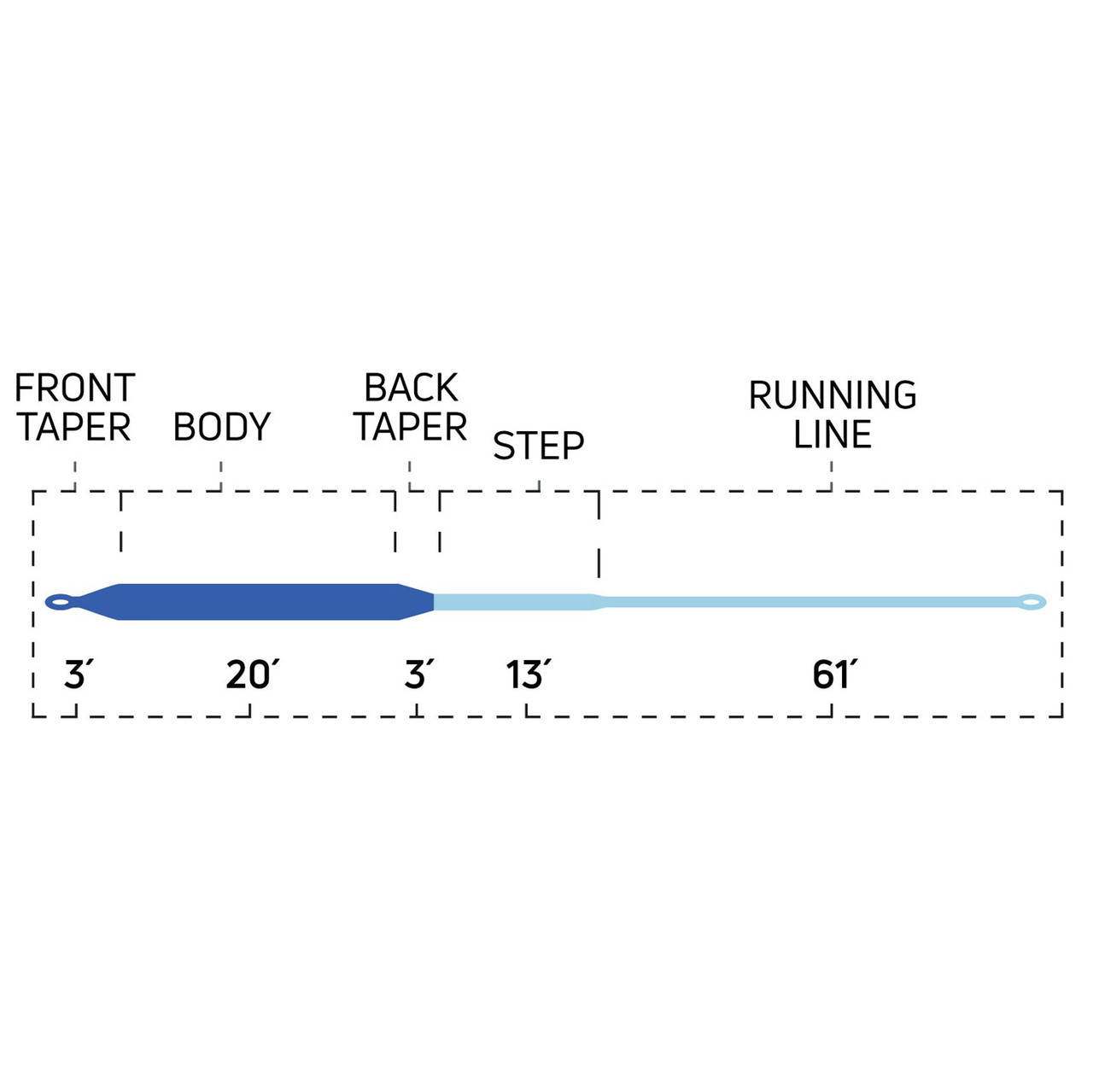 Cortland Striped Bass Blitz Fly Line