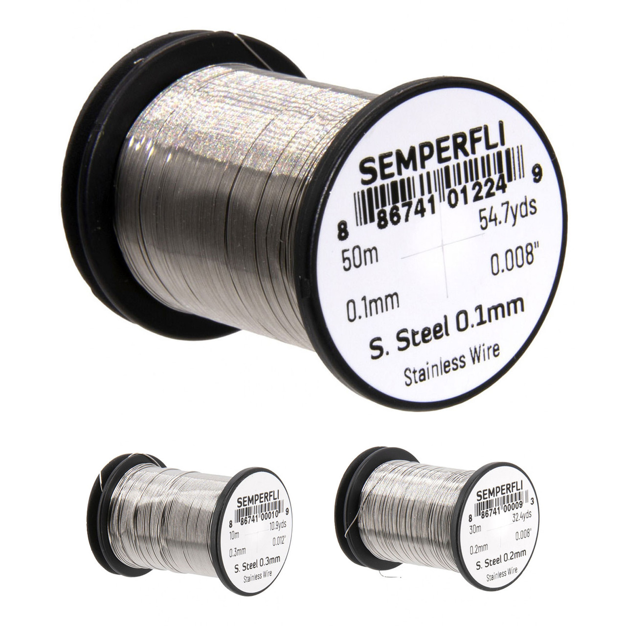 Semperfli Stainless Steel Fly Brush Wire