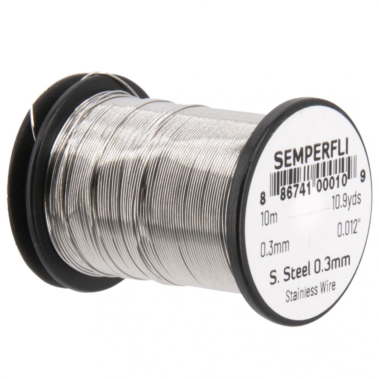 Semperfli Stainless Steel Fly Brush Wire 0.3mm