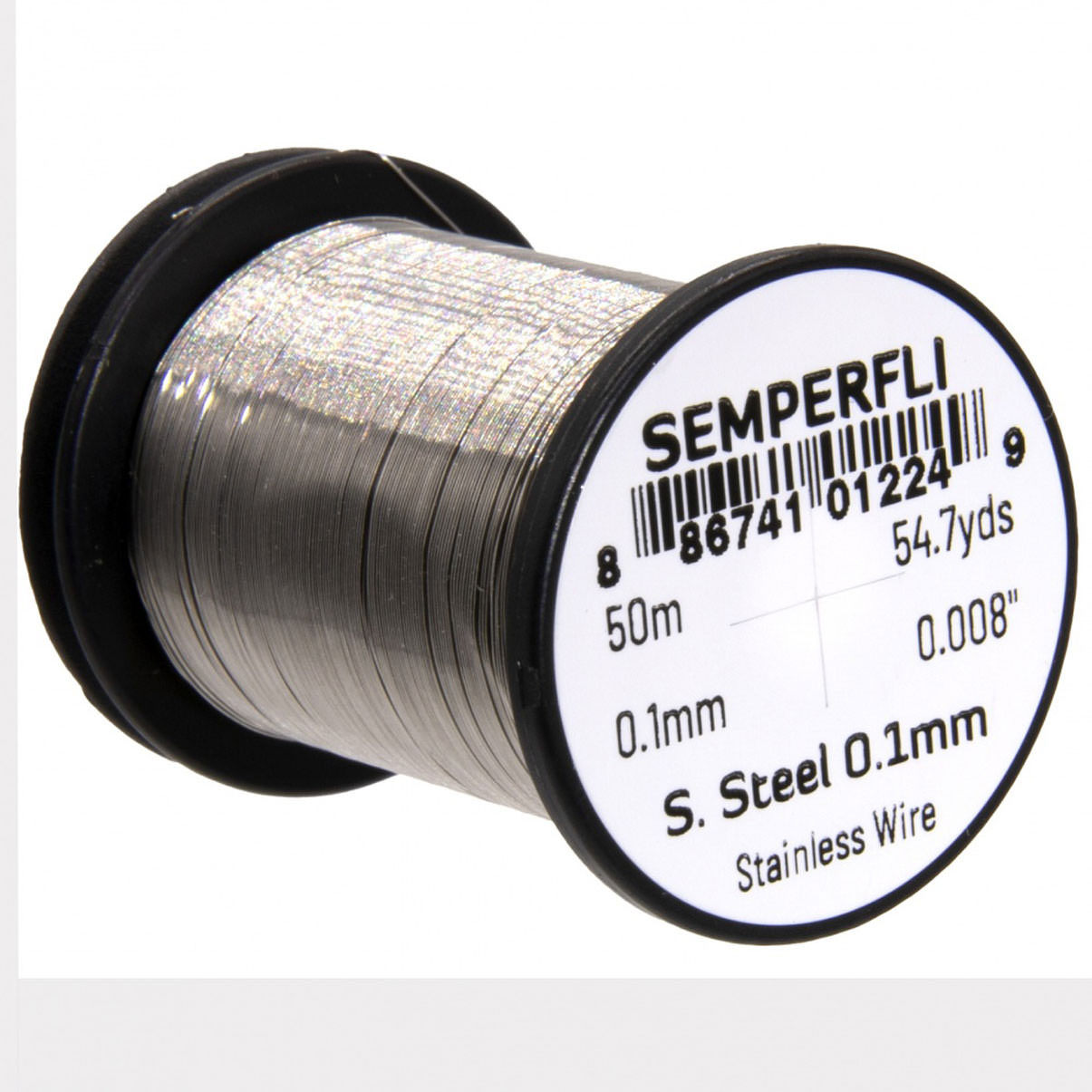 Semperfli Stainless Steel Fly Brush Wire 0.1mm