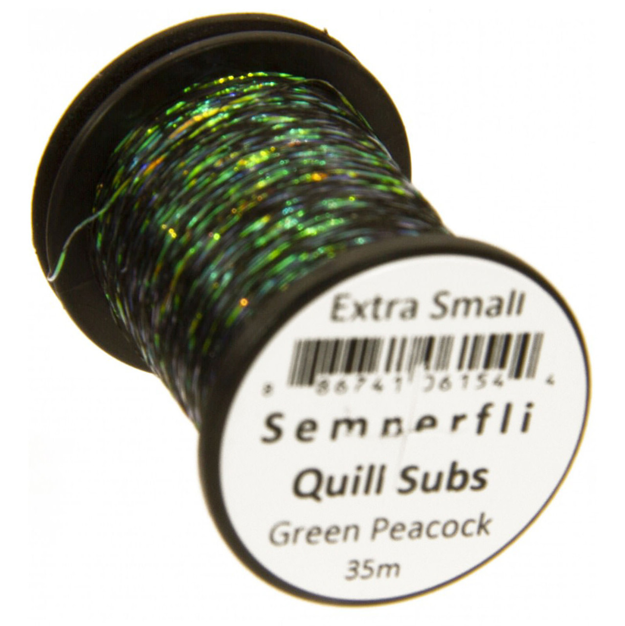 Semperfli Peacock Quill Subs XS Green Peacock