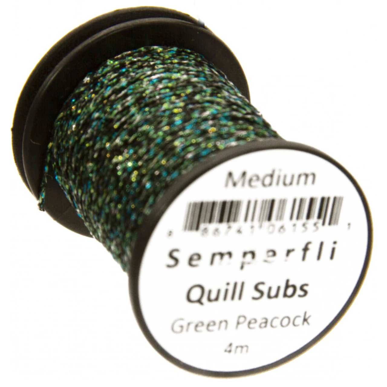 Semperfli Peacock Quill Subs Medium Green Peacock
