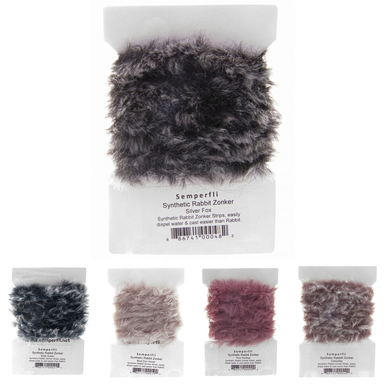 Semperfli Synthetic Rabbit Zonker 'Wabbit' Semperfli Synthetic Rabbit Zonker 'Wabbit'