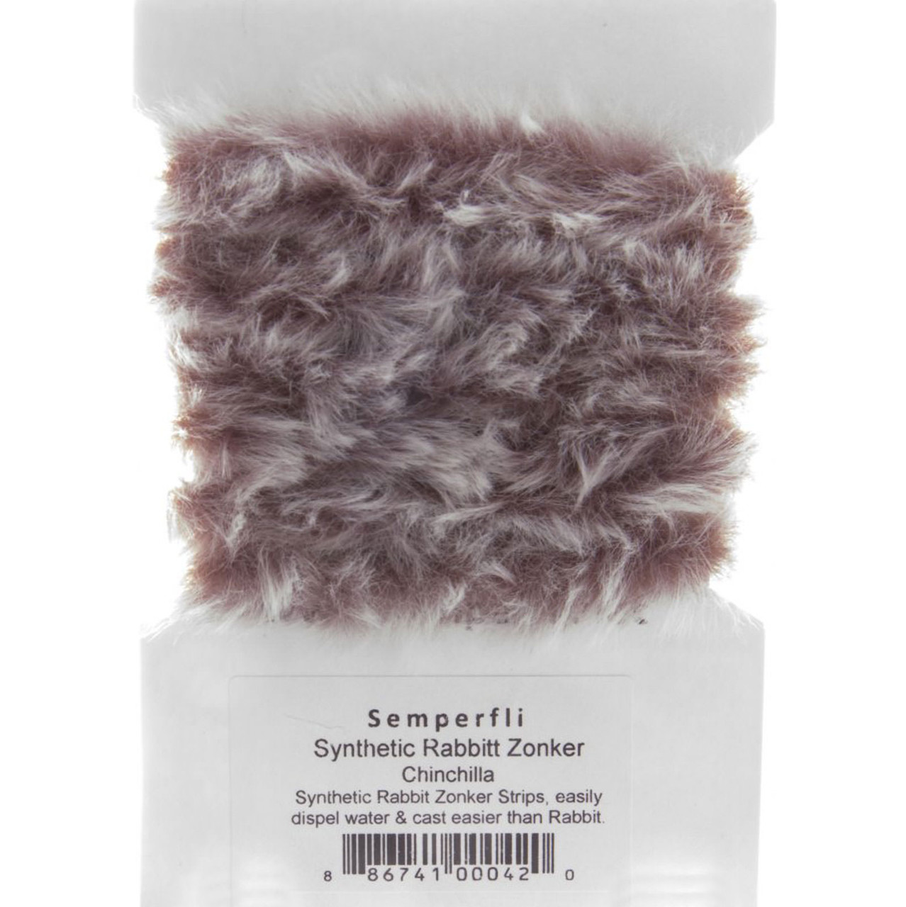 Semperfli Synthetic Rabbit Zonker 'Wabbit' Chinchilla