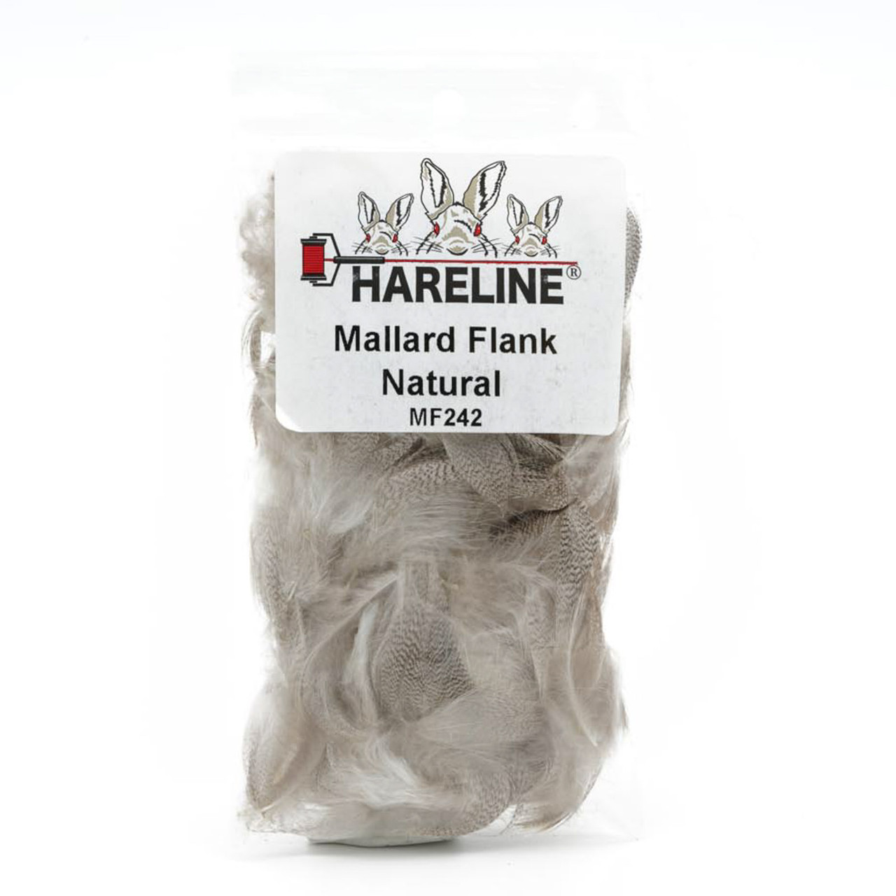 Hareline Natural Mallard Flank Feathers