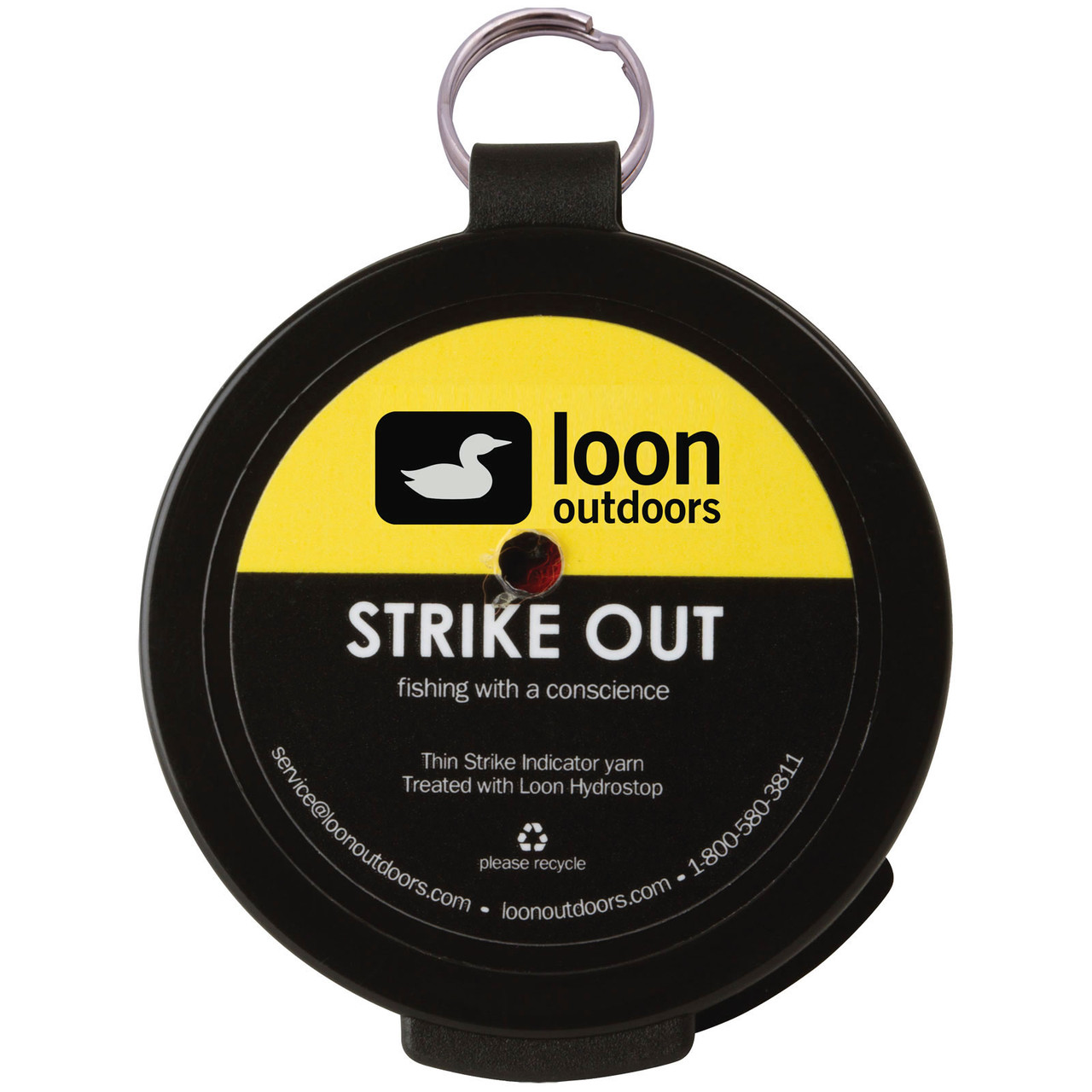 Loon Outdoors Strike Out Fly Fishing Indicators Orange White