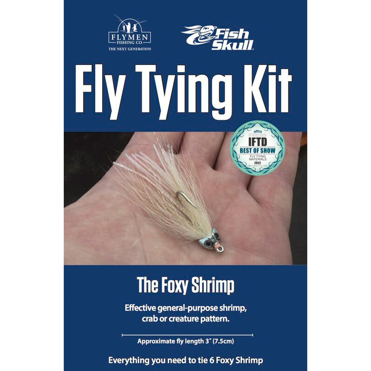 Flymen Fishing Company Fly Tying Kits Foxy Shrimp