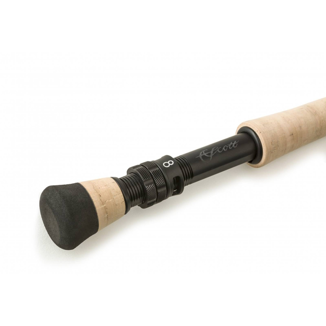 Scott Sector fly rod fighting butt and reel seat