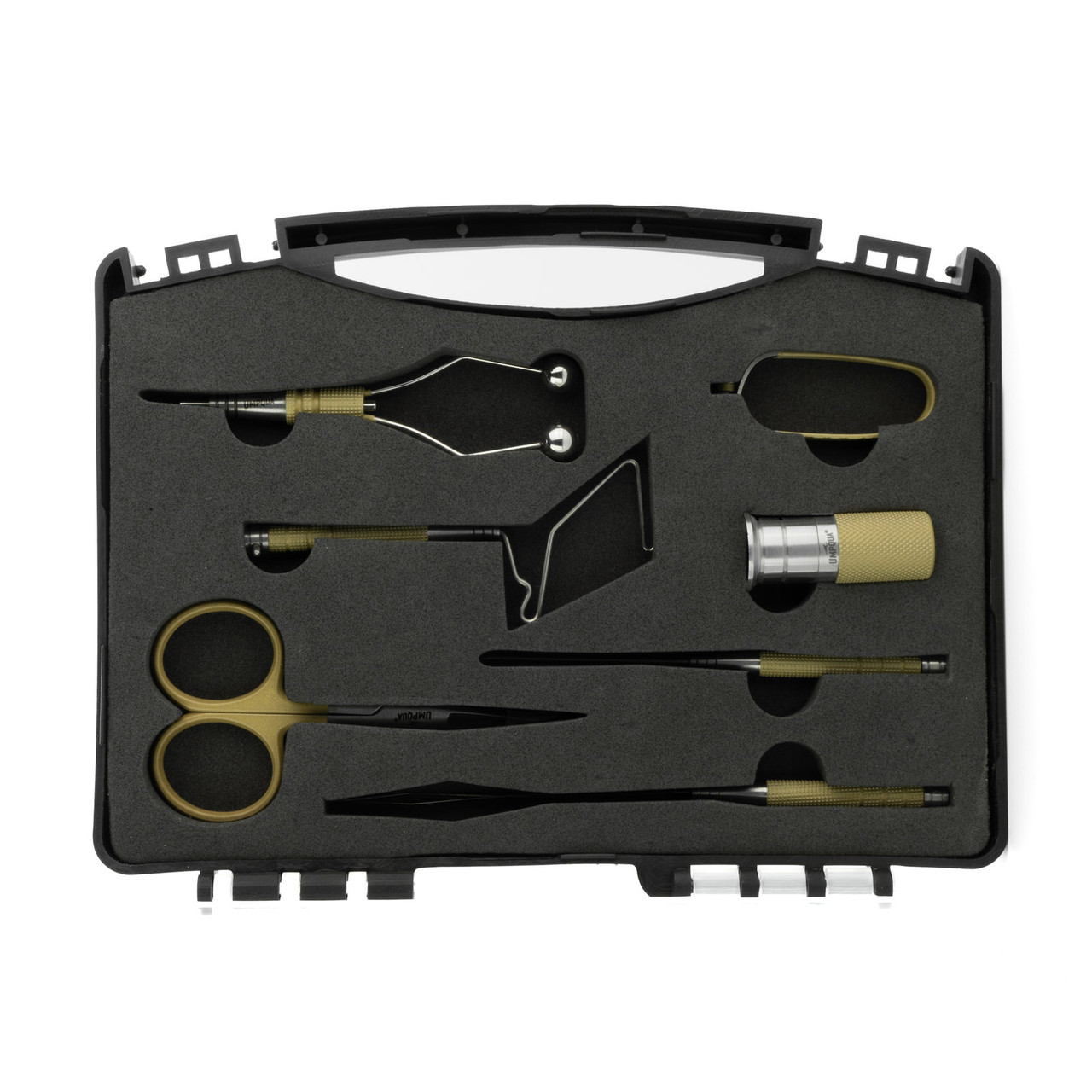 Umpqua Dreamstream+ Tying Tool Kit 7 pc Tan