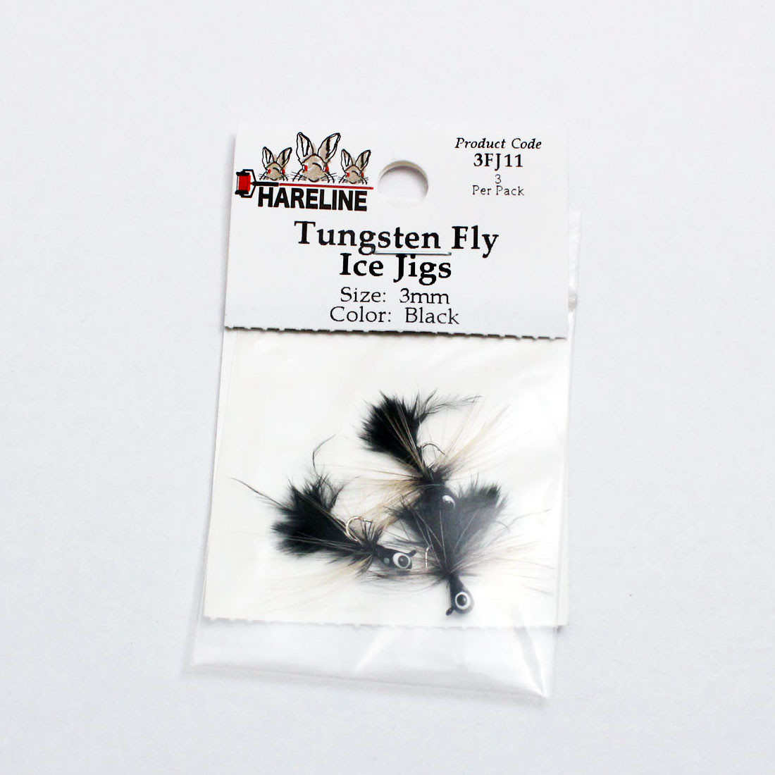 Hareline Tungsten Fly Ice Jigs