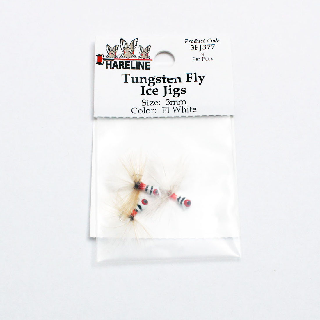Hareline Tungsten Fly Ice Jigs
