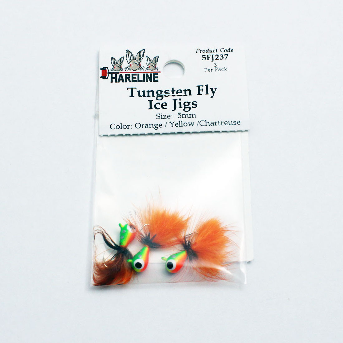 Hareline Tungsten Fly Ice Jigs