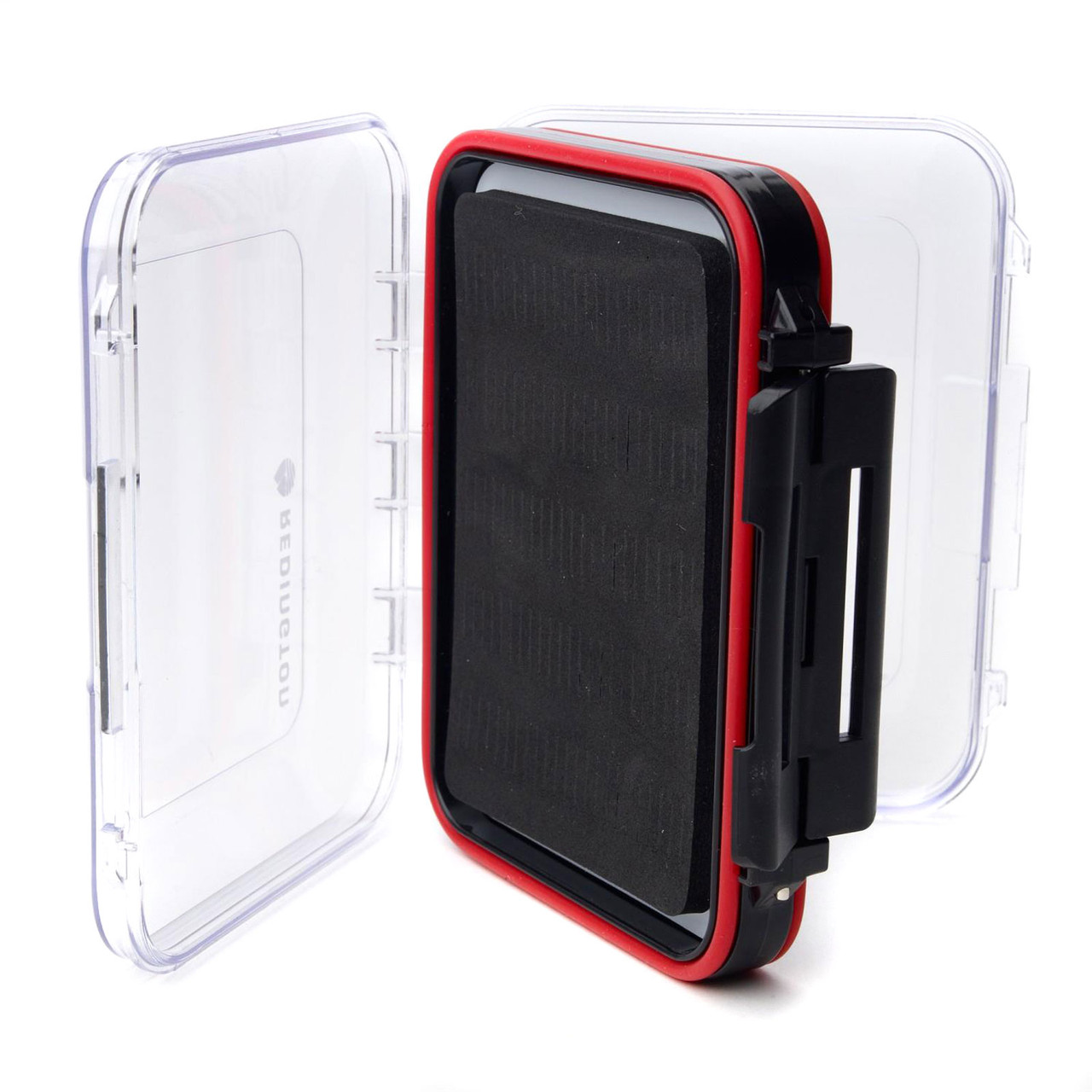 Redington Fly Box Double Sided Slit Foam 5 inx4 inx1 3/4 in Holds over 200 flies