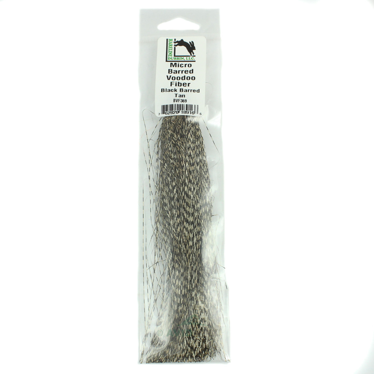 Hareline Micro Barred Voodoo Fibers