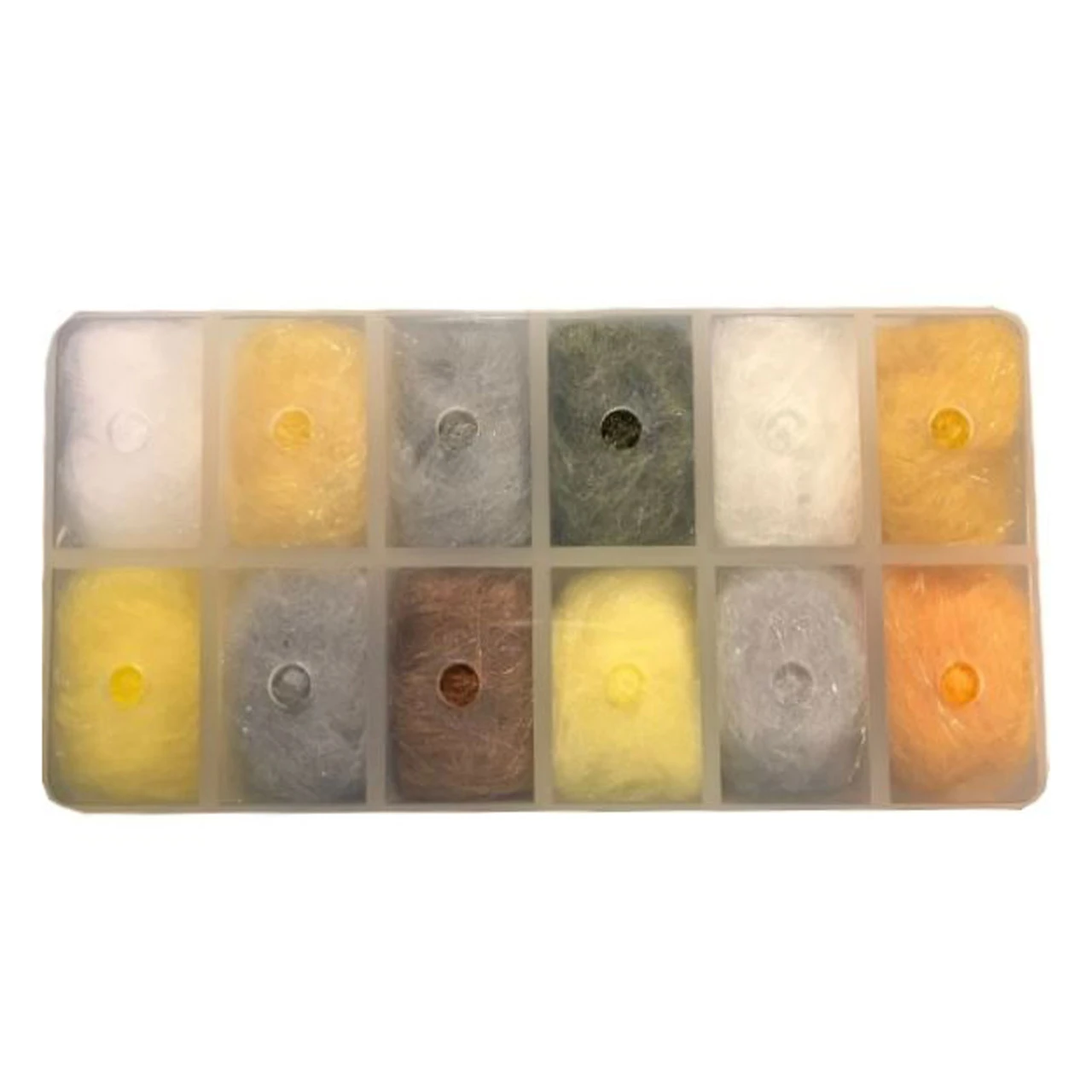 Fly Fish Food Jr Bruiser Blend Dubbing Dispenser Light Blend