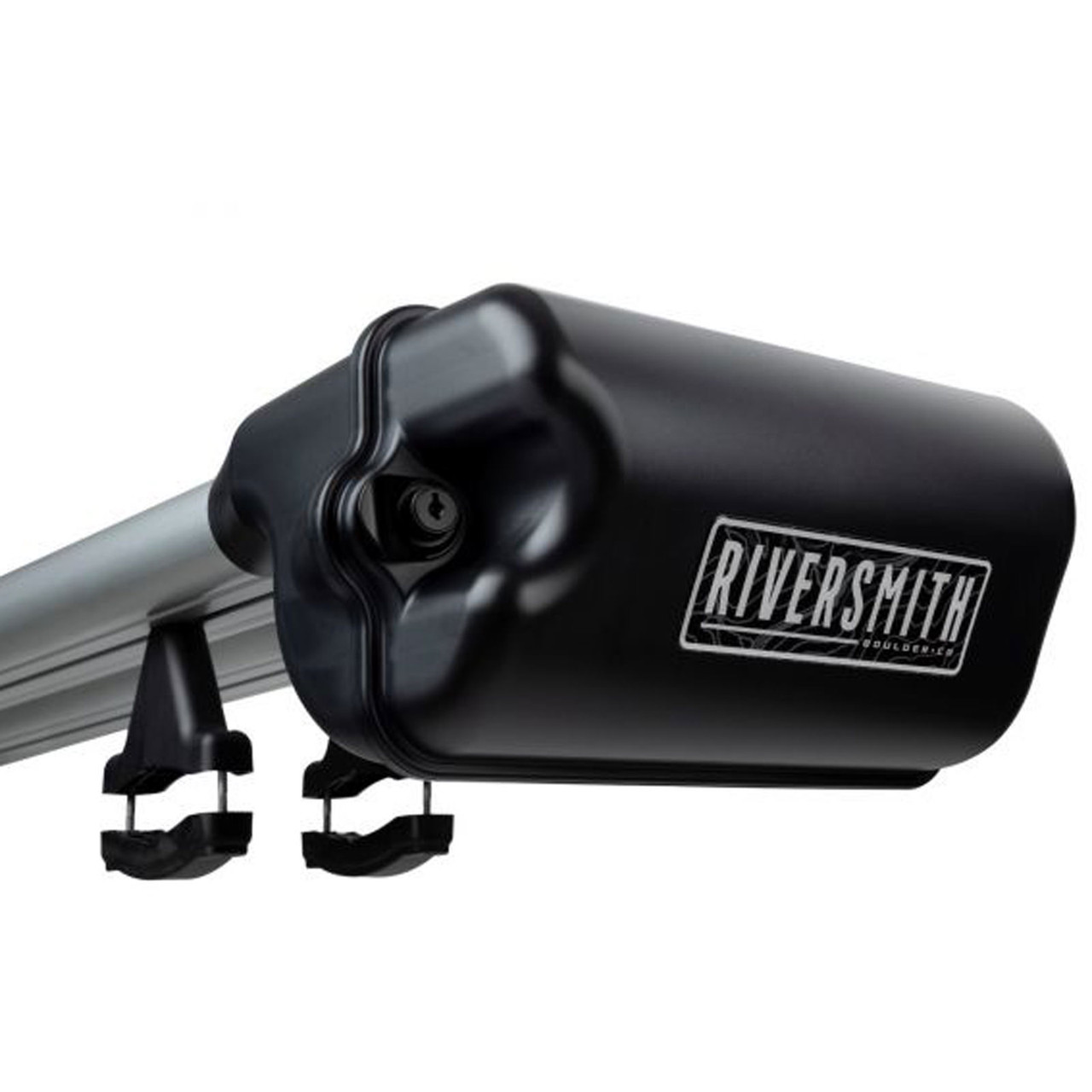 RiverSmith River Quiver 4 Banger EXTENDED 11 ft 4 in Silver Rooftop Fly rod Rack